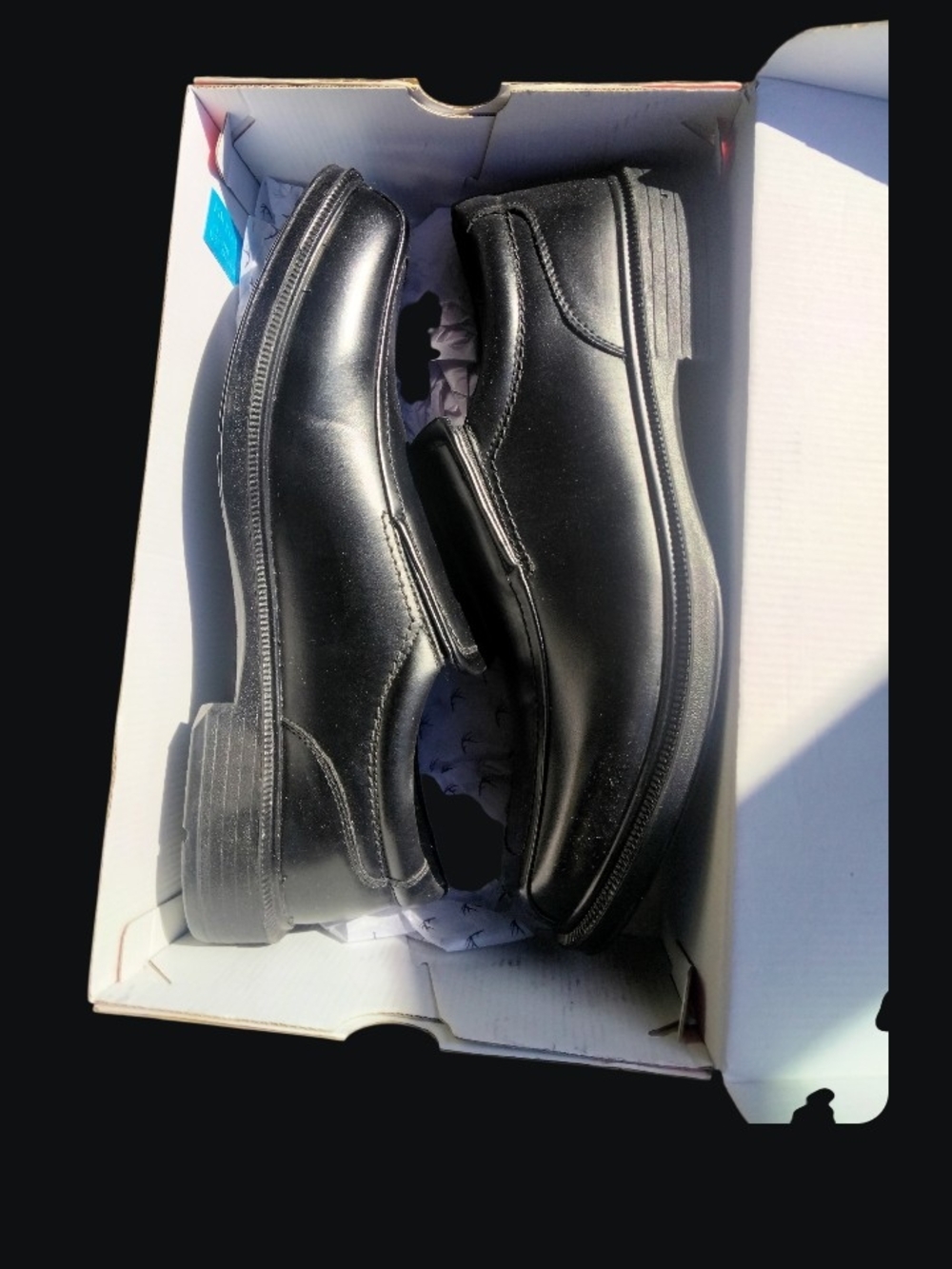 Classic Black Vega Greenpoint Slip-On Men's Dress Shoes Deer Stags Size 13W Nib